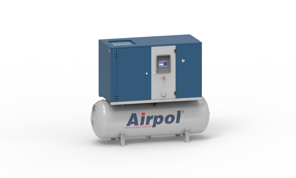 Sprężarki śrubowe zmiennoobrotowe z systemem uzdatniania sprężonego powietrza (5,5-15 kW)
