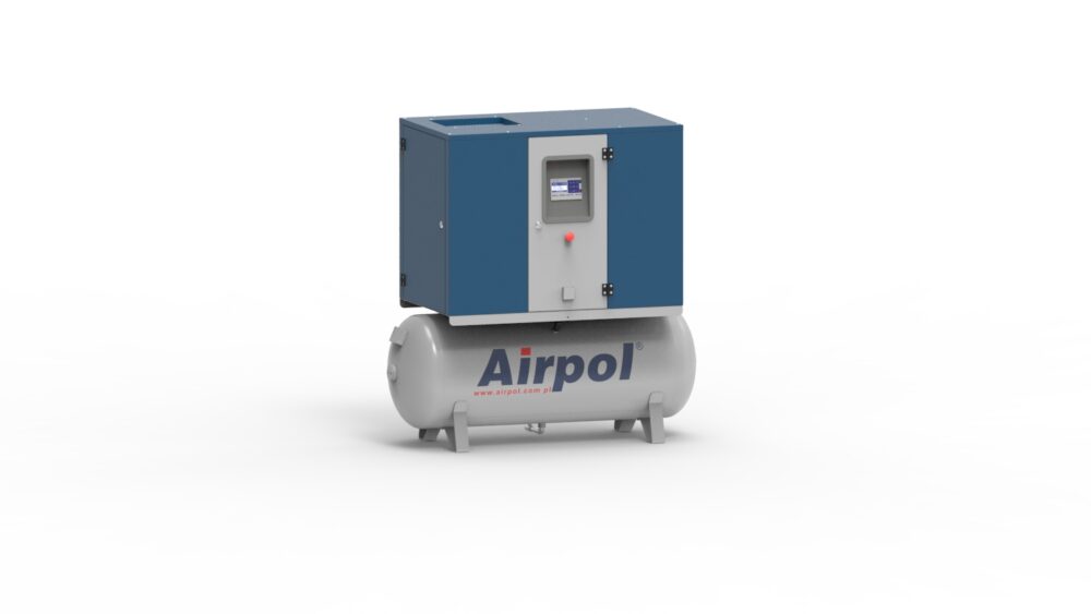Sprężarki śrubowe w wykonaniu podstawowym (3-15 kW) - airpol